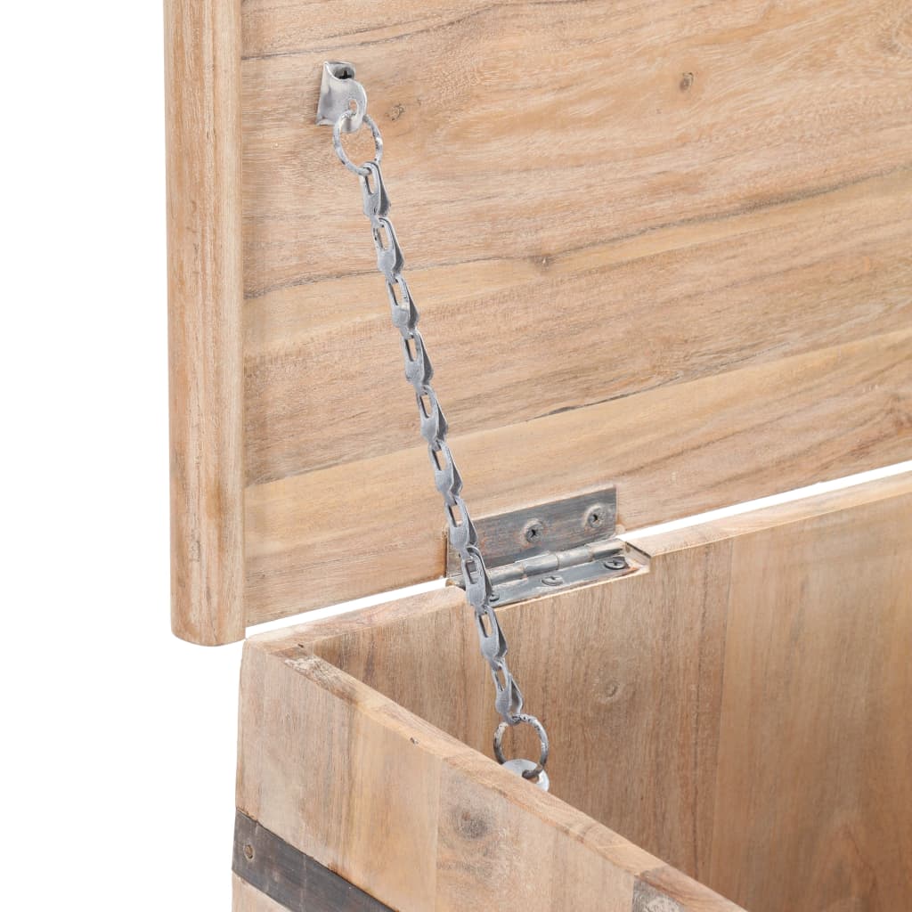 Storage Chest 90x40x40 cm Solid Acacia Wood