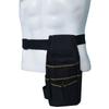 Tool Belt Pouch 600D Oxford Fabric with Waist Strap Multipurpose Repair Tool Organizer Bag 25.5 x 12.5 x 3cm