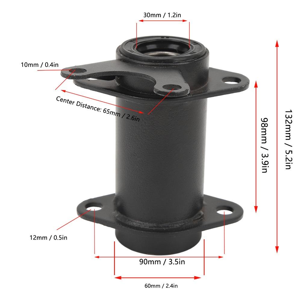 50cc to 125cc Compatible ATV Axle Bearing Carrier High Strength Quad Axle Bearing Carrier For Quad