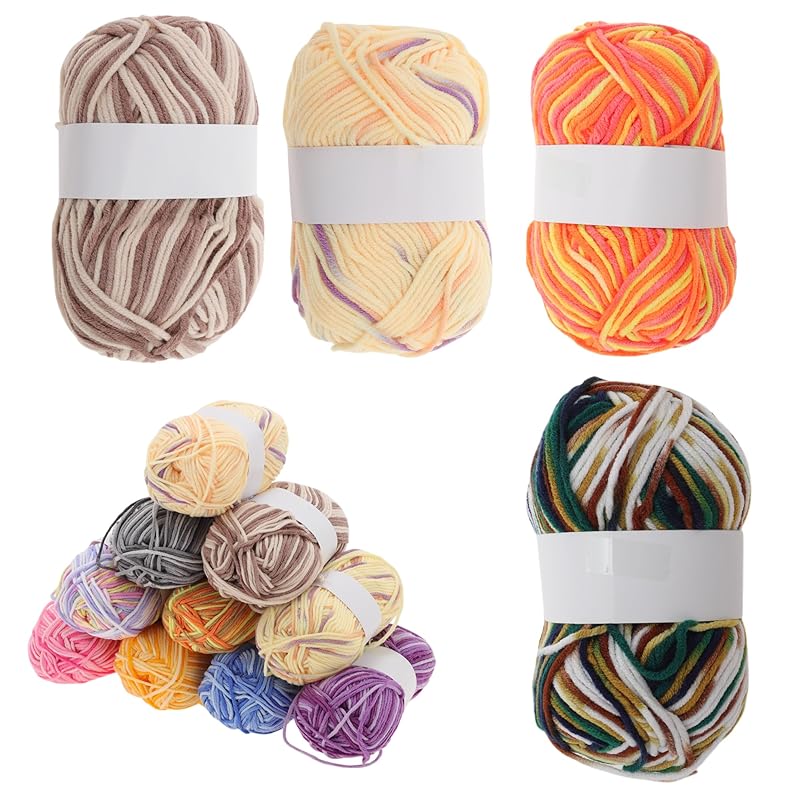 

CAPASTEC yarn 60% ton 40% acrylic 50g±2g (about 160m) soft Set of 2 knitting set Step-dyed style chris mass present hand knitting For beginners