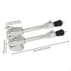Bass Drum Legs Telescopic Adjustable Hardware for Drummers, Percussionists, Rehearsal