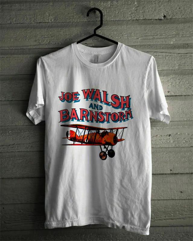 Joe Walsh Barnstorm Concert 1973 Shirt Unisex Concert S-5XL MQ634 Unisex T-Shirt S