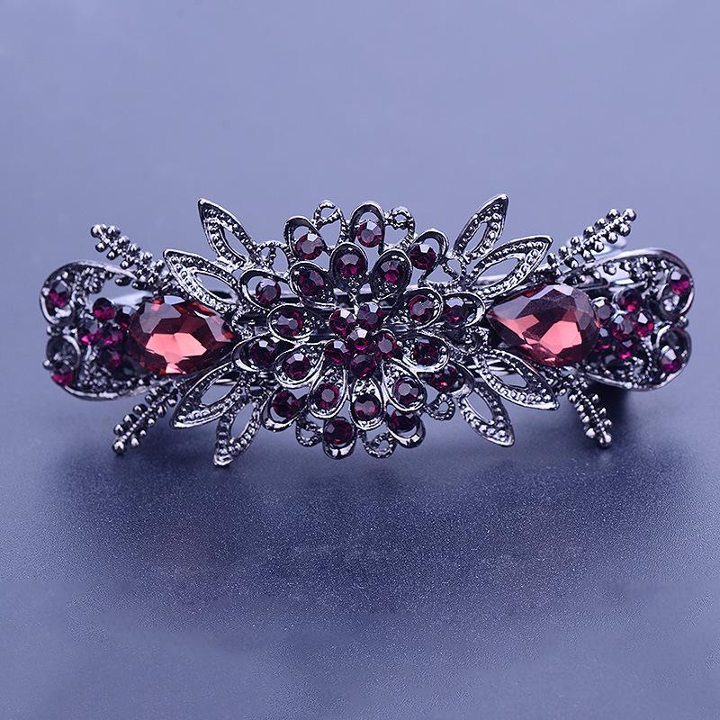 

Ретро Кристалл Маленькая Заколка Для Волос Утконос для Женщин