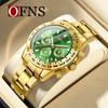 Fashion Men Watch Luminous Waterproof Chronograph Date Man Wristwatch Big Dial Stainless Steel Quartz Analog Watches Reloj
