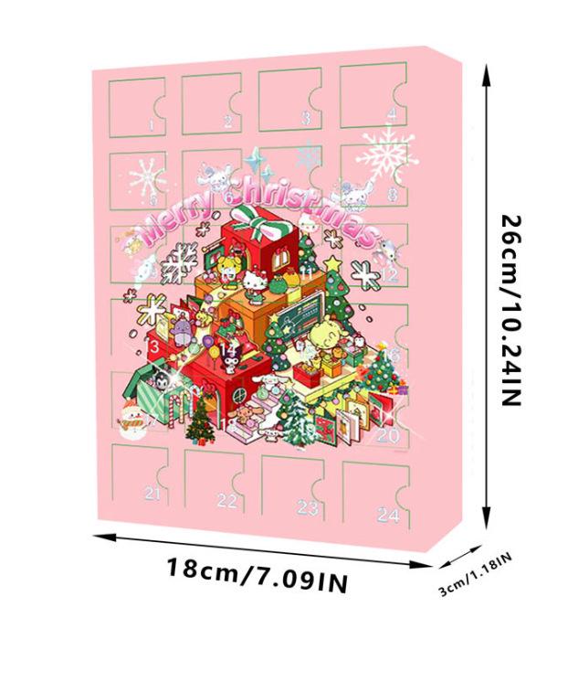 Hello Kitty 24-Day Christmas Countdown Calendar Box