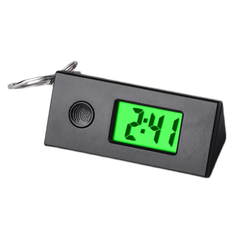 Mini Reloj Electrónico con Función Luminosa Reloj Electrónico Portátil Perfecto para Exámenes Trabajo y Actividades al Aire Libre