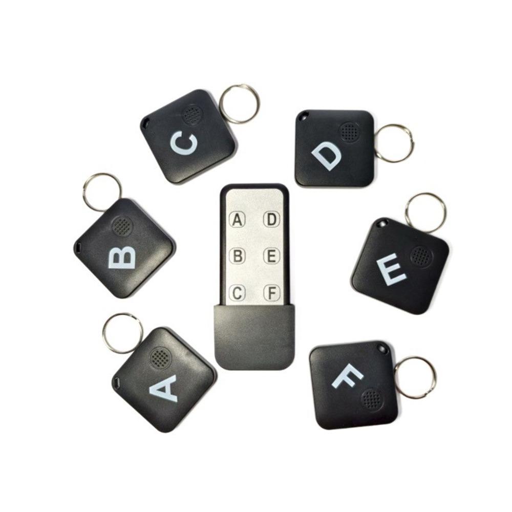 

6 Receiver RF Key Locator 1RF Transmitter Anti Lost Tracking Device Key Wallet Pet Luggage Child 1 to 6