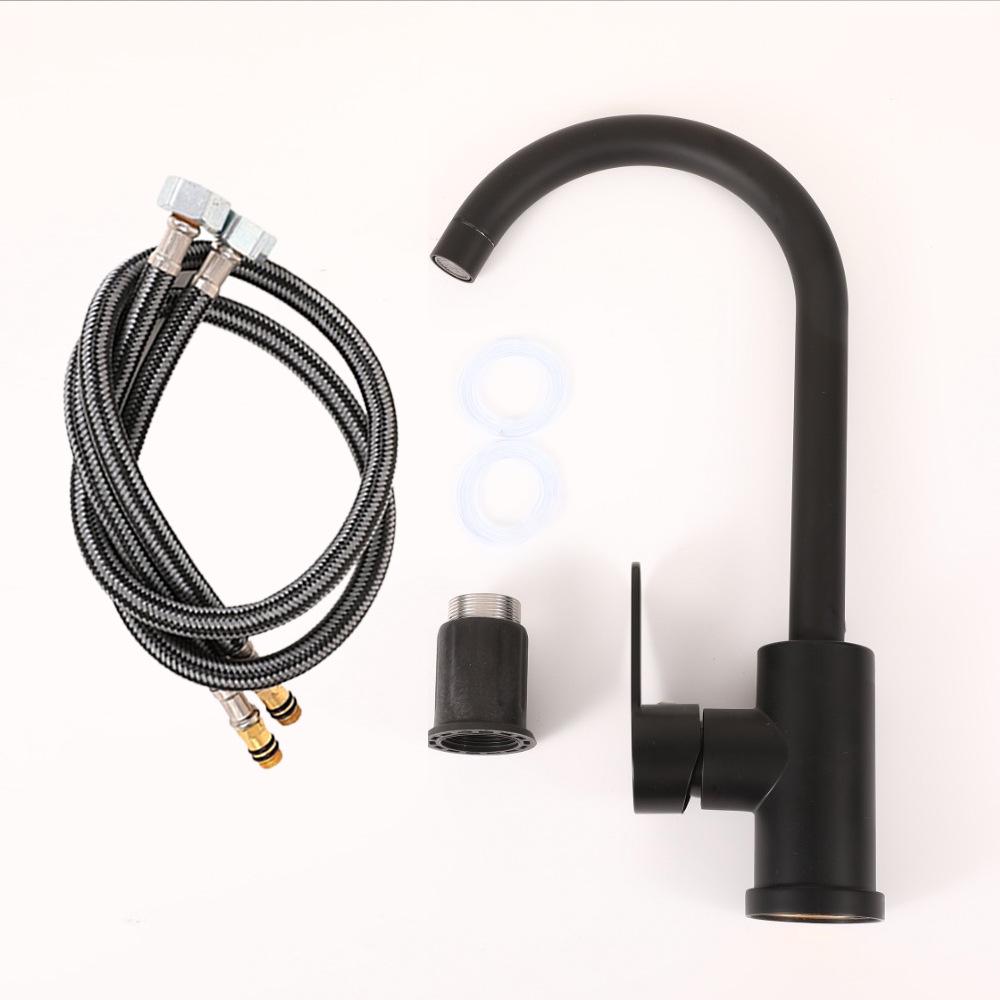 

Вращающийся на 360° кухонный смеситель горячей и холодной воды с большой раковиной