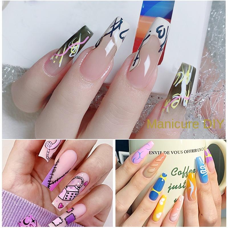 Set markere acrilice moale guașă colorată Gou Xianbi DIY gooka model ceramică stilou graffiti