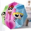 1pc Powerpuff Girls Automatic Open/Close Umbrella - 8-Rib Stability - All-Season Everyday & Formal Use  Yy251022059