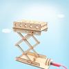 DIY Hydraulischer Hubtisch Modellbausatz Elektrisch Holz Wissenschaftsexperimente Spielzeug für Kinder Pädagogisch Handgemacht Montage Spielzeug