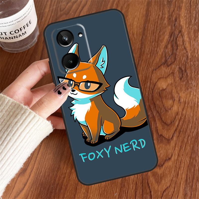

Anime Funny Fox For Realme 15 Pro GT7 GT6 10 11 12 13 14 Pro Plus C75 C71 C65 C63 C61 C53 C67 C35 C55 Case Realme C33