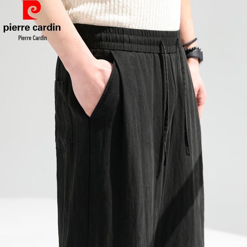 Pierre Cardin Men's Summer Linen Blend Casual Pants