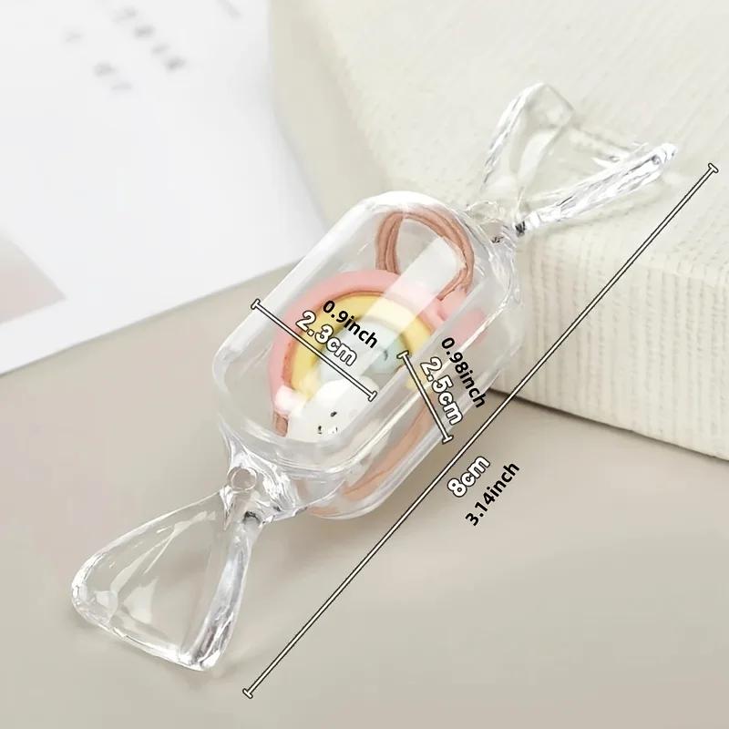 10pcs/set, Cute Mini Plastic Candy Box For Weddings, Baby Showers, And Parties - Transparent And DIY Friendly
