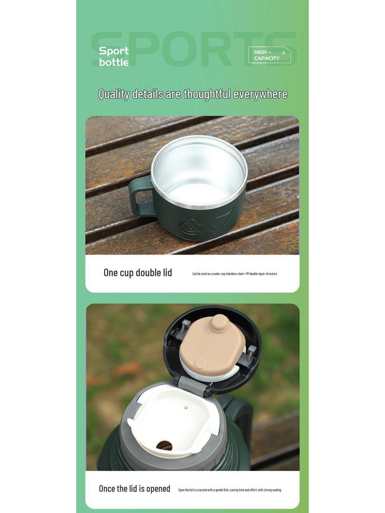 5L Stainless Steel Outdoor Insulated Thermos Kettle for Hot Water