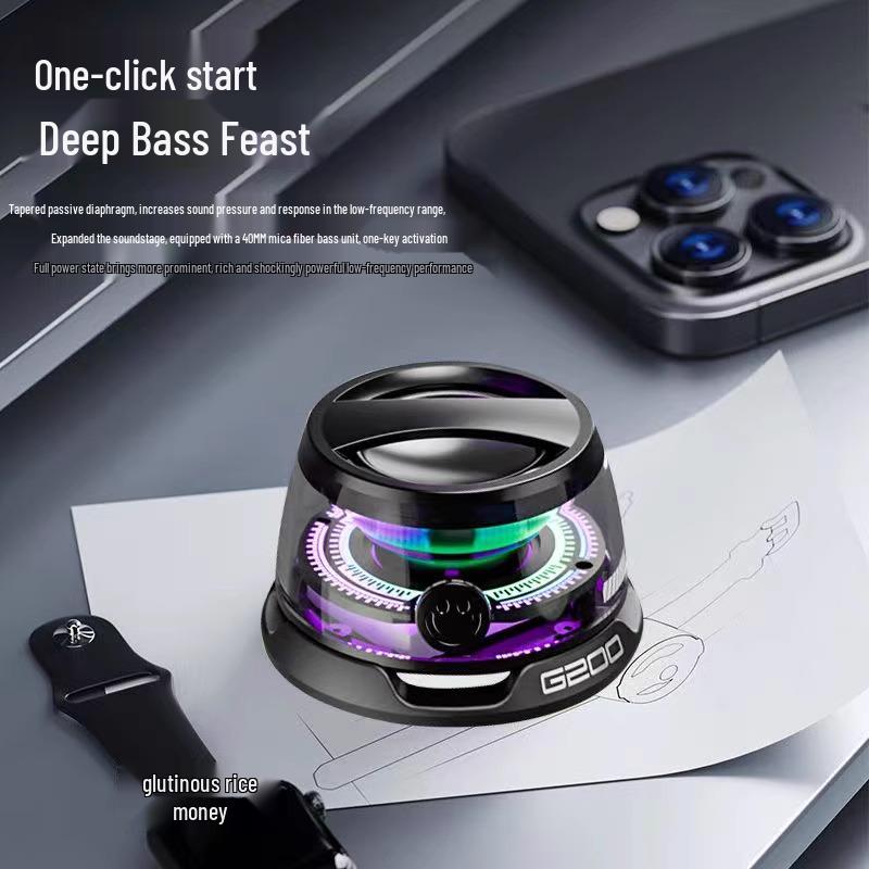 G200 Portable Mini Bluetooth Speaker with Magnetic Stand