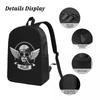 Pilot Backpack Student BookBag School Bag Laptop Shoulder Bags 3ps Insulated Lunch Bag Pencil Case