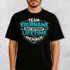 Personalized T Shirt Custom Name, Team Yourname Legend or Lifetime Member Shirt, Unique Gift for Dad Husband