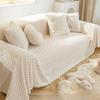 Ripebeskyttende Sofatrekk Stoff Ins Stil Sofahåndkle Vinter Plysj Sofatrekk Altomfattende Universalt Sofatrekk Fullt Dekket