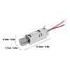 5Pcs 11500rpm Strong Vibration Micro Coreless Vibrating Motor for Handheld Detection Equipment