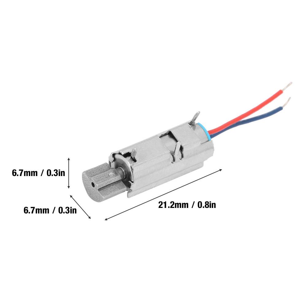 5Pcs 11500rpm Strong Vibration Micro Coreless Vibrating Motor for Handheld Detection Equipment