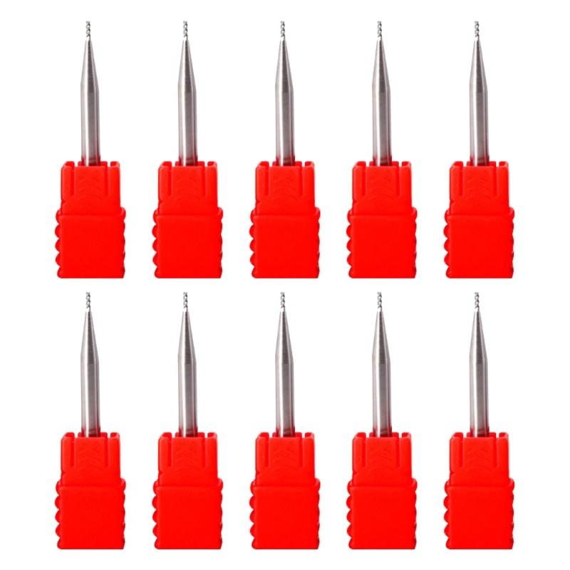 

10pcs Precise Alloy Steel Milling Cutters For Aluminum Enhances Cutting Performances High Efficiency Milling
