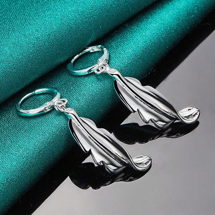 

Серьги с покрытием из стерлингового серебра 925 пробы Модная бижутерия Элегантные женские серьги-подвески с кристальной решеткой Модный лидер Рождественские подарки one-size серебряный