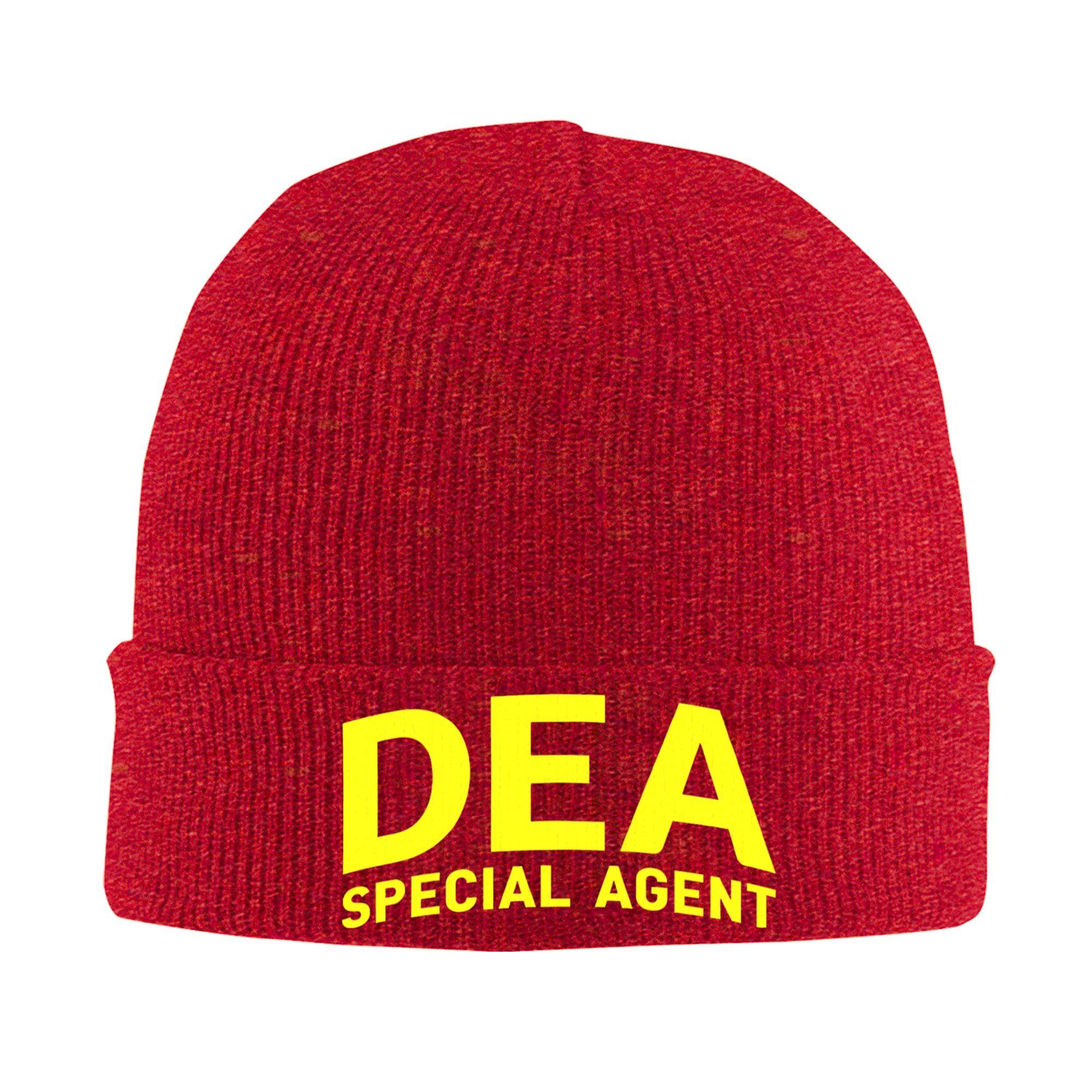 

Унисекс Женские Шапки DEA Special Agent Хип-Хоп Вязаная Шапка Осень Зима Спортивные Кепки для Улицы Термоэластичные Шапки-Бини One Size