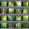 Bamboo Forest Pattern Series Pillow Gift Home Office Decoration  Bedroom Sofa Car Cushion Cover Case