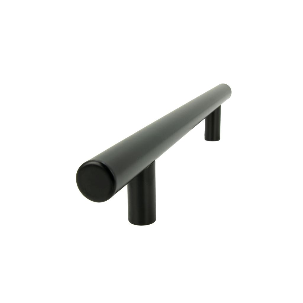 10 X Furniture Handle Railing 128 Mm Black