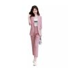Women's Plus Size Professional Casual Suit Set - Spring/Summer Fashion 8019