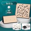 Conjunto de Jogo de Go de Madeira Brangdy