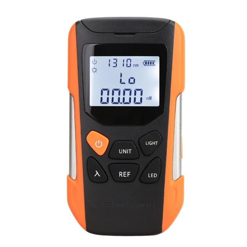 Portable Opticals Power Meter Featuring LED Flashlights And User Calibration For Accurate Attenuation Measurement