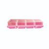 1Pcs Multicolor Parts Storage Box Plastic Material with Lid Tool Part Container 4 Compartment Durable Screw Organizer Box Screws
