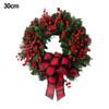 30cm Size Christmas Wreath Holly Berry Decor 40cm Size