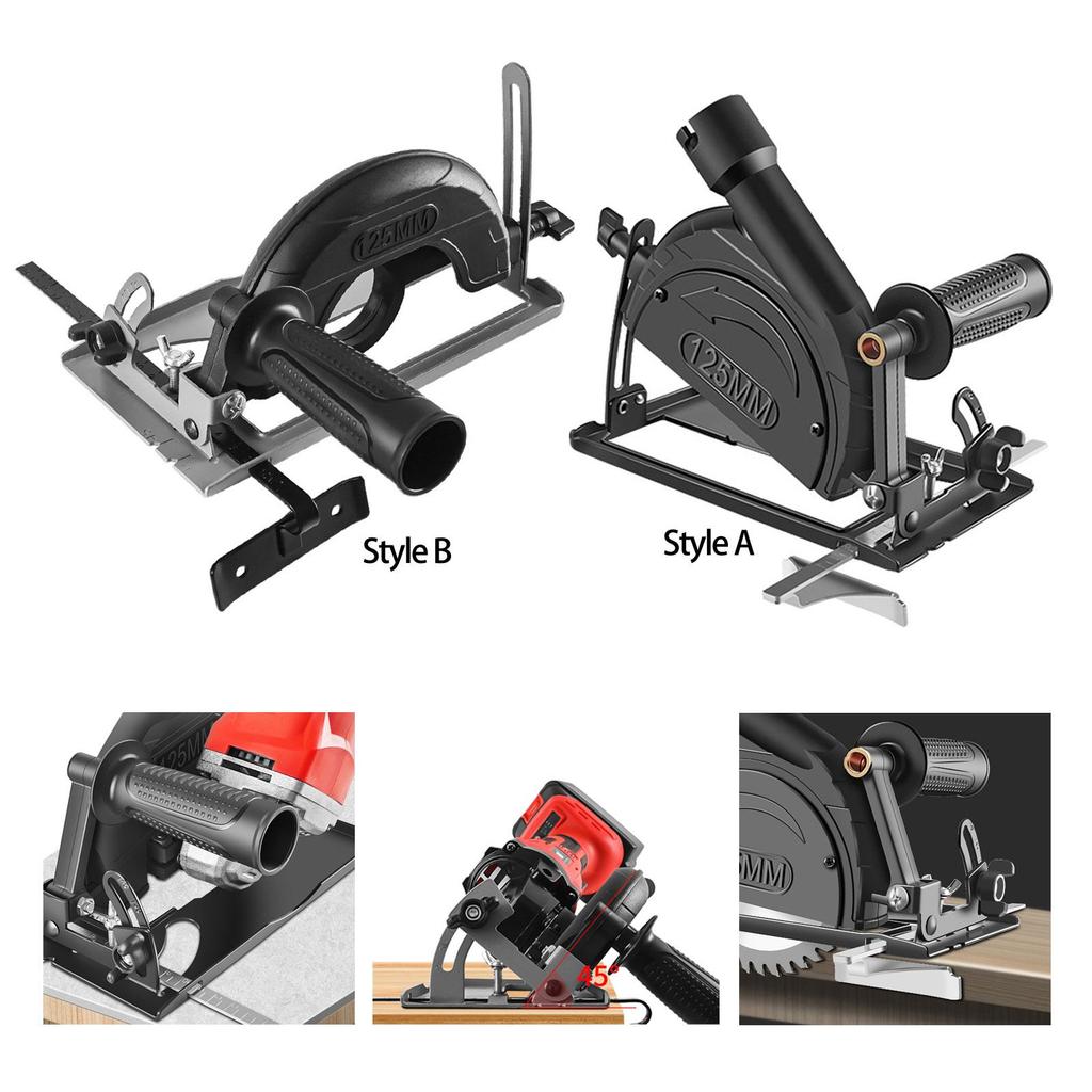 Angle Grinder Stand Positioning 45°Adjustable for 100125mm Accessories Eight Generation