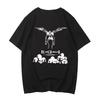 Death Note T-shirt Vintage Dark Anime Graphic Men's Clothing Women's Crew Neck Cotton Short Sleeve Tee Tops Gothic Streetwear