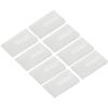 49*29*6.5mm 8pcs Toilet Shims High-quality Soft Plastic White
