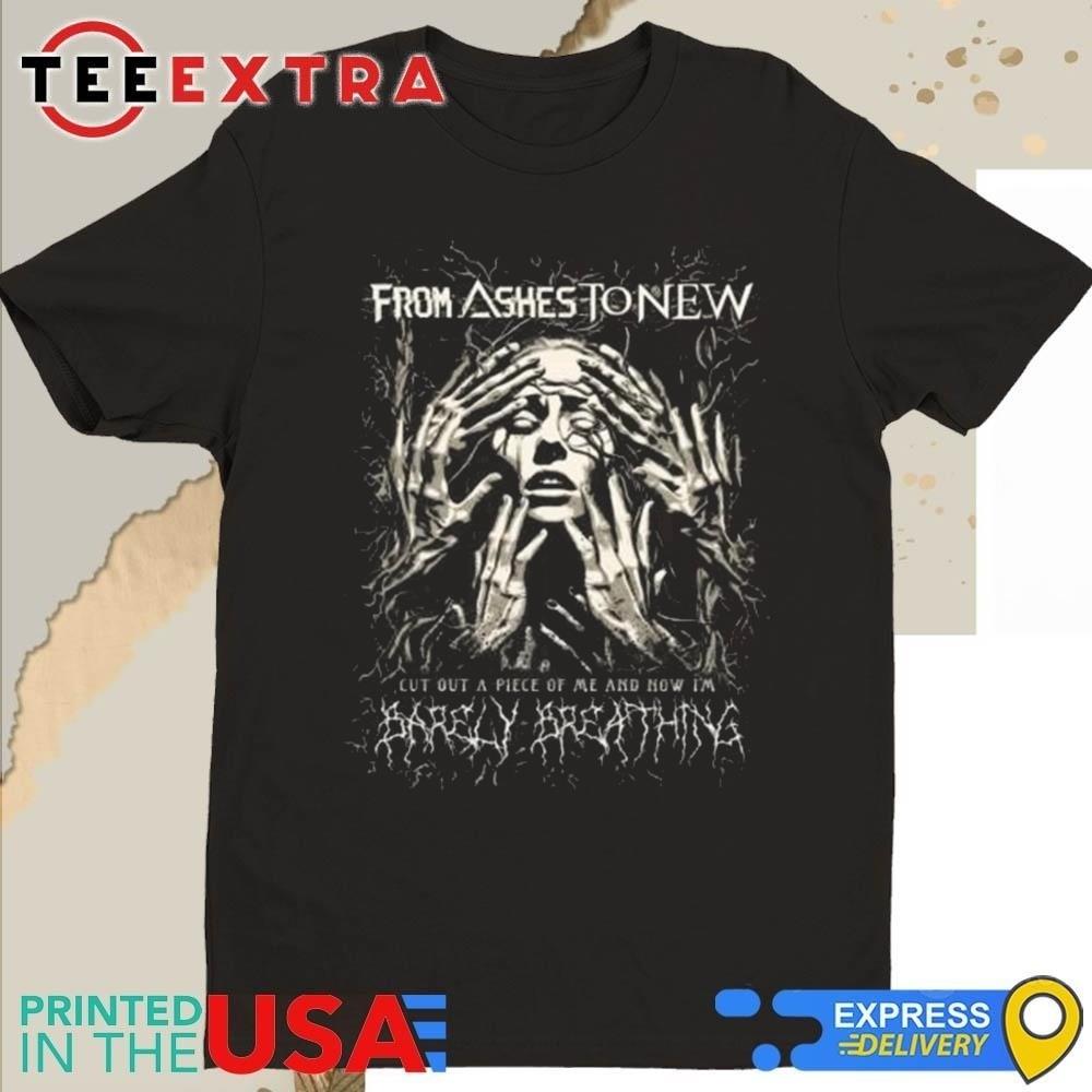 From Ashes To New Apparel Barely Breathing T-Shirt MI413 S