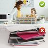 16Pcs Tray Stackers - Space-Saving Baking Sheet Stackers - Multipurpose Baking Sheet Rack, Tray Stackers for Cookie Sheets
