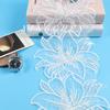 Bead Embroidery Mesh Bottom Embroidery Beads Lace Beads Embroidery Accessories Lace Fabric Wedding Dress Width 20Cm