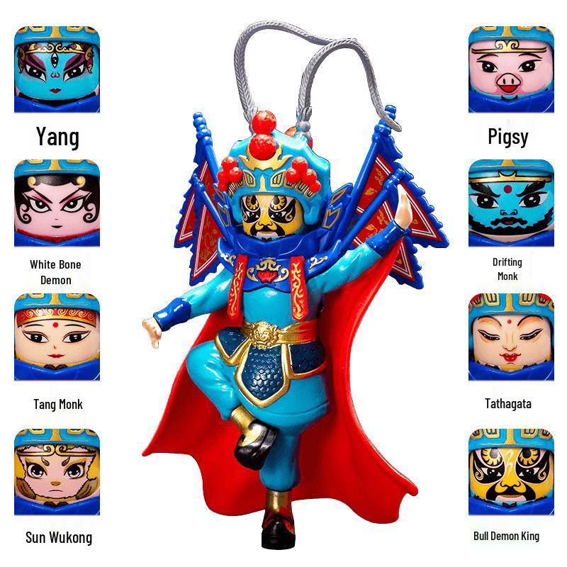 Sichuan Opera Face-Changing Doll: Creative Peking Opera Souvenir Toy from Chengdu