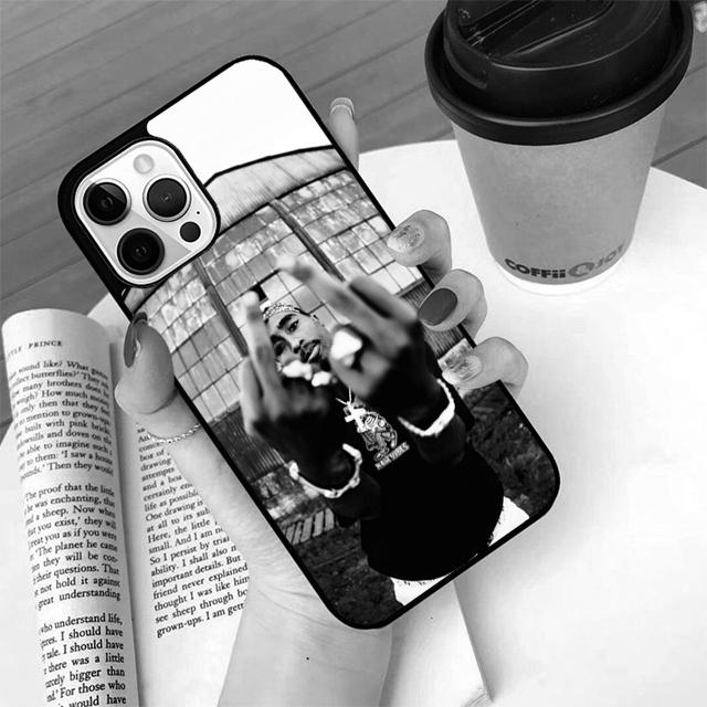

Tupac 2Pac Amaru Shakur Phone Case For iPhone 17 Air 14 15 16 13 12 Max Cover For Apple 11 Pro Max Plus Coque iPhone 13