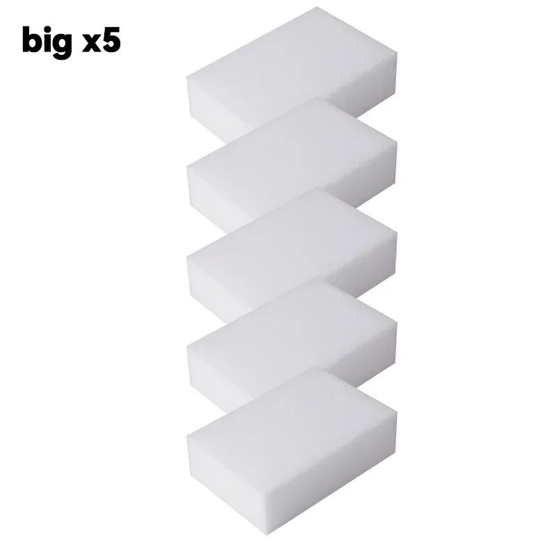 100*60*20mm White Sponge Eraser Melamine Sponge Cleaner Multi-Functional Kitchen Bathroom Shoes Keyboard Cleaning Tools