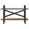 Vintage Wood Bookshelf 100 x 33.5 x 64 cm Particleboard