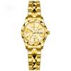 B6632 Top Brand Luxury Fashion Business Womens Quartz Watches 30M Waterproof Week Date Clock Sport Womens Wristwatch