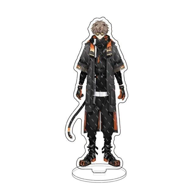 Anime Luxiem VTuber Akrylový Stojan Shu Mysta Luca Ike Vox Postava Modelka Talíř Dekor Dekor Fanoušci Dárky Cosplay Hot Key Chains