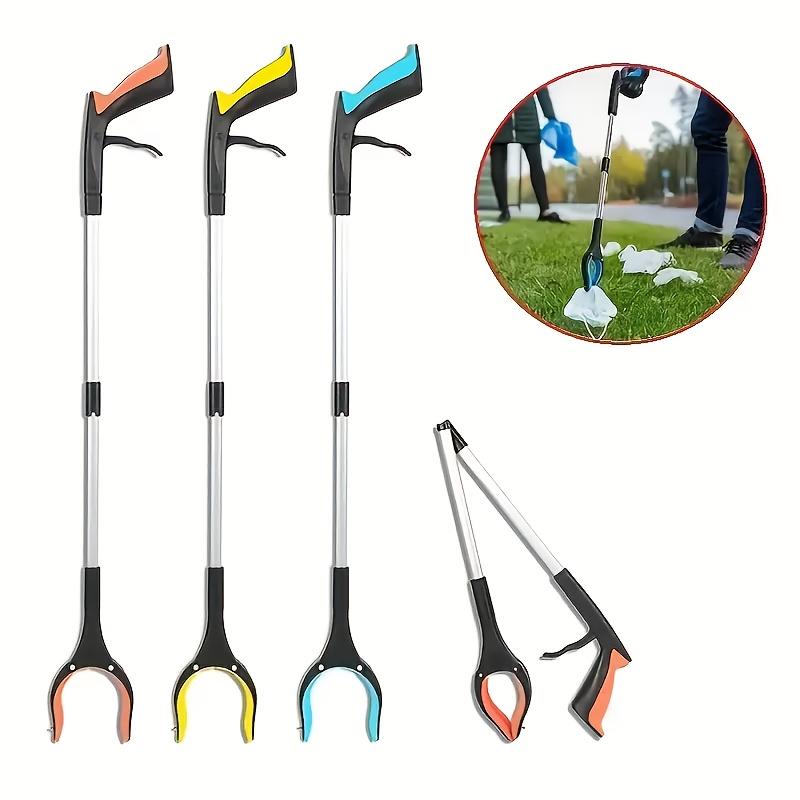 32-Inch Foldable Reaching Tool with a 360° Rotating Jaw And Magnetic Tip Designed for Picking Up Trash Suitable for Seniors And Available