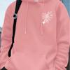 Men's Valentine's Day Spider Web and Heart Printed Hoodie - Casual Hoodie with Web Pattern, Spring and Autumn Sweater,