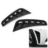Black Front Bumper Canard Car Spoiler Wing Car Adaptations Replacement for Benz C Class W205 AMG Line 2019+